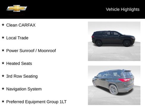 Used 2020 Chevrolet Traverse RS w/ LPO, Floor Liner Package AWD/4WD image 18