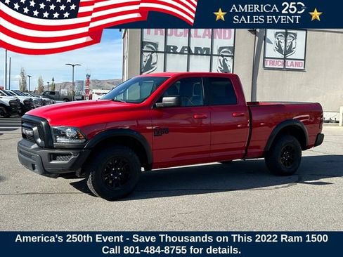Certified 2022 RAM 1500 Warlock w/ Technology Package I AWD/4WD image 1