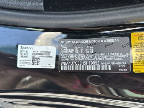 Used 2017 BMW 430i Convertible RWD image 30