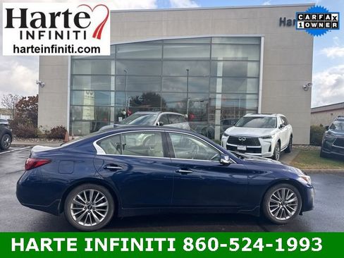 Certified 2022 INFINITI Q50 Luxe w/ Cargo Package image 4