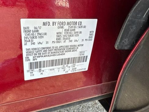Certified 2017 Ford Edge Titanium w/ Equipment Group 302A AWD/4WD image 16