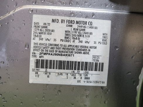 Used 2022 Ford Edge SEL image 33