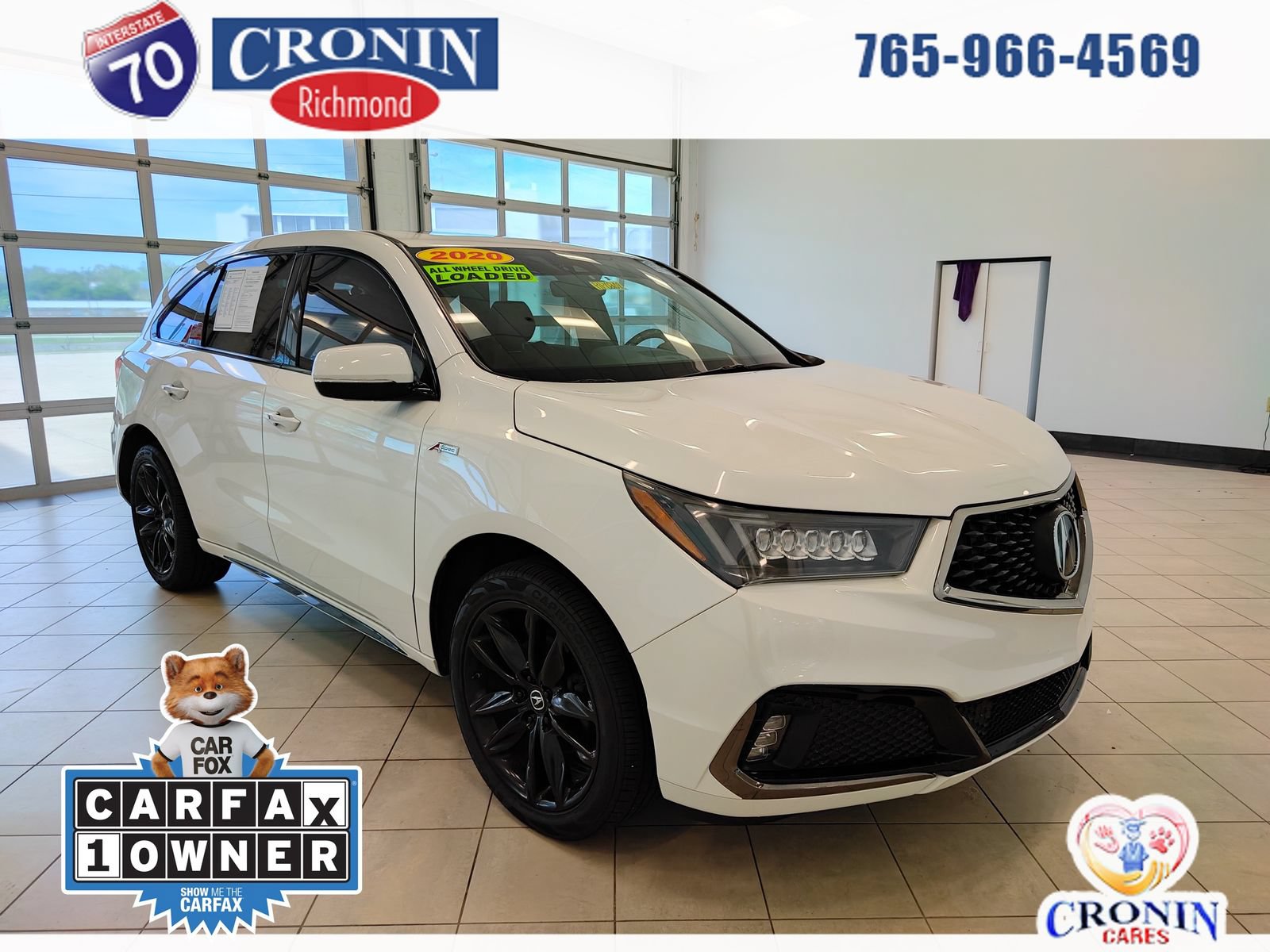 Used 2020 Acura MDX w/ Technology Package AWD/4WD image 1