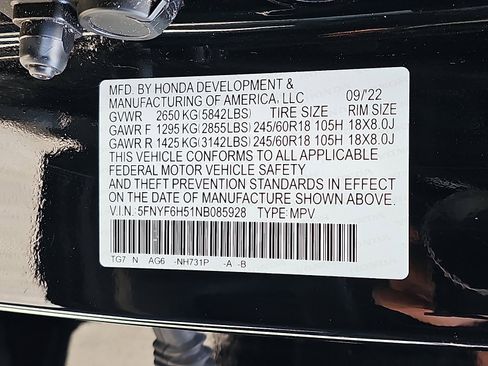 Used 2022 Honda Pilot EX-L image 30