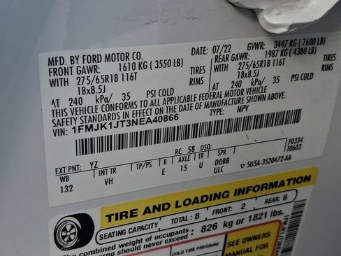 Used 2022 Ford Expedition Max XLT AWD/4WD image 28