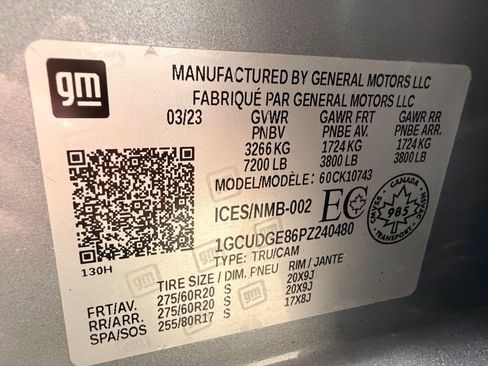 Used 2023 Chevrolet Silverado 1500 LTZ w/ LTZ Convenience Package II image 62