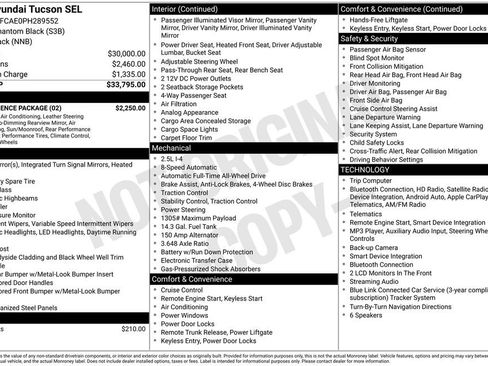 Used 2023 Hyundai Tucson SEL w/ Convenience Package AWD/4WD image 5