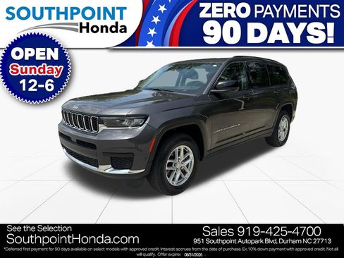 Used 2023 Jeep Grand Cherokee L Laredo w/ Luxury Tech Group I AWD/4WD image 3