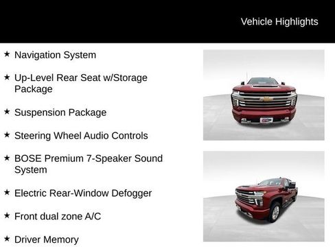 Used 2022 Chevrolet Silverado 2500 High Country w/ Z71 Off-Road Package image 14
