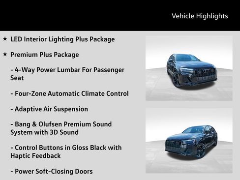 New 2026 Audi Q7 3.0T Premium Plus AWD/4WD image 21