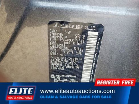 Used 2021 INFINITI QX80 Luxe image 26