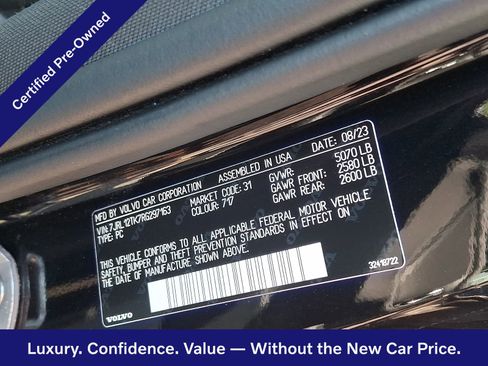 Certified 2024 Volvo S60 B5 Core AWD/4WD image 29