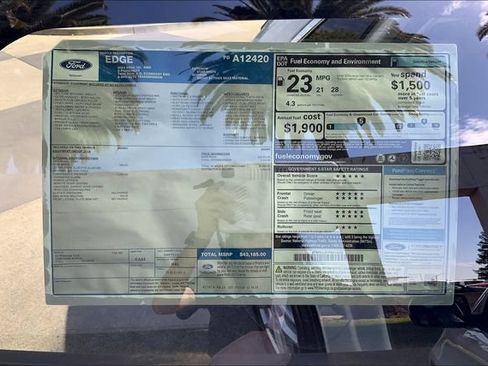 New 2023 Ford Edge SEL w/ Convenience Package AWD/4WD image 14
