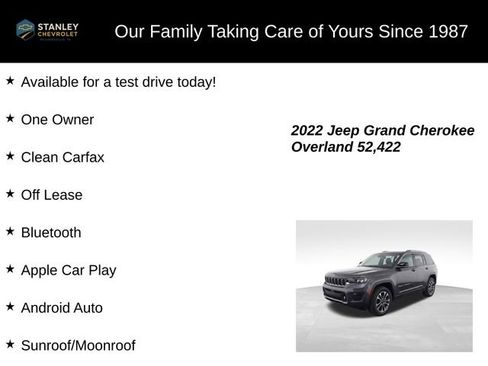 Used 2022 Jeep Grand Cherokee Overland image 9