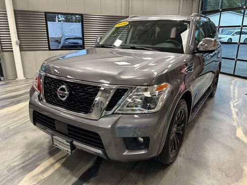 Used 2020 Nissan Armada Platinum w/ Captain's Chairs Package AWD/4WD image 2