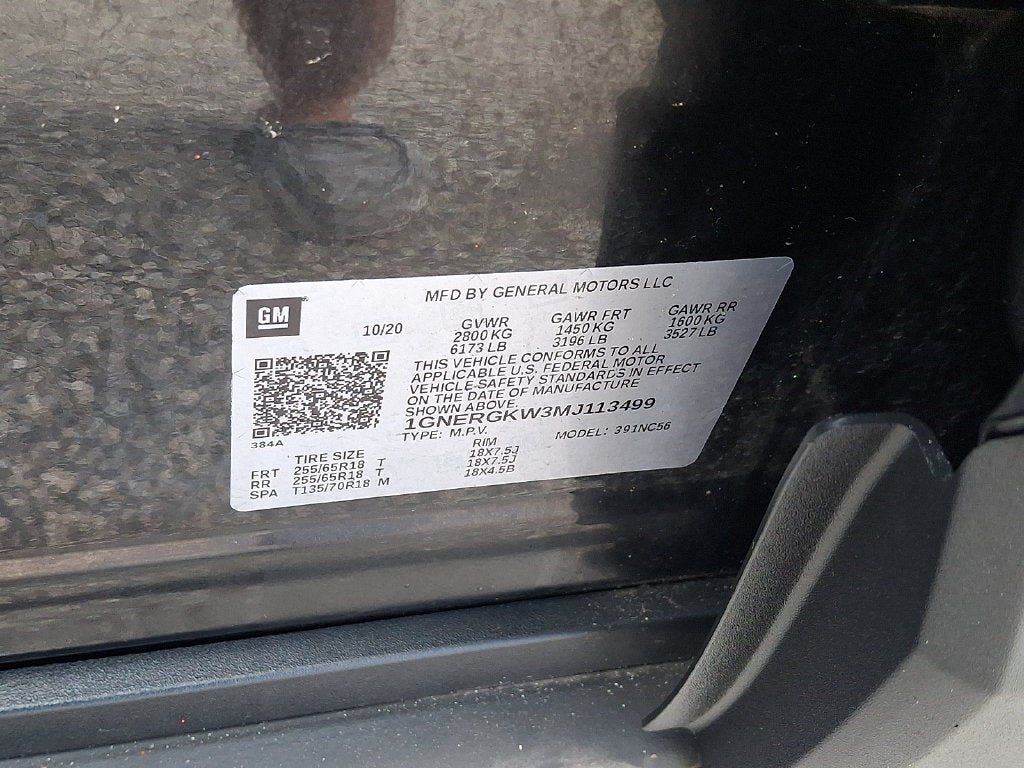 Certified 2021 Chevrolet Traverse LT FWD image 28