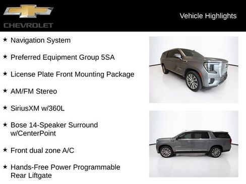 Certified 2022 GMC Yukon XL Denali AWD/4WD image 5