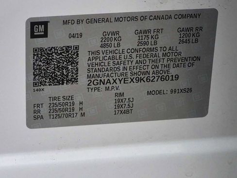 Used 2019 Chevrolet Equinox Premier AWD/4WD image 32