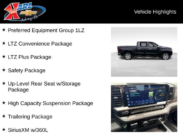 Certified 2023 Chevrolet Silverado 1500 LTZ AWD/4WD image 2