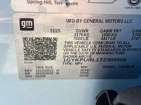 Used 2026 Cadillac Lyriq Sport w/ LPO, Floor Liner Package AWD/4WD image 54