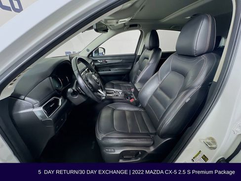 Used 2022 MAZDA CX-5 AWD 2.5 S w/ Premium Package image 13