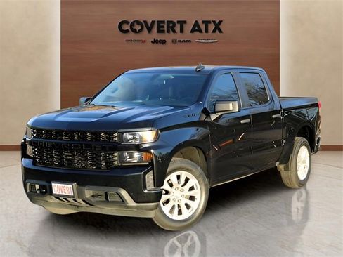 Used 2022 Chevrolet Silverado 1500 Custom w/ LPO, Dark Essentials Package image 1