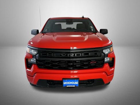Certified 2024 Chevrolet Silverado 1500 Custom w/ Turbomax Blackout Package AWD/4WD image 3