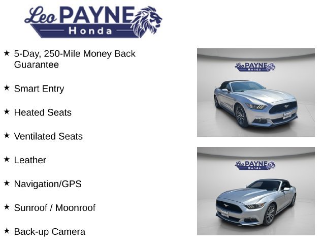 Used 2015 Ford Mustang Premium RWD image 6