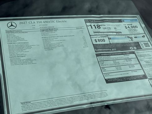 New 2027 Mercedes-Benz CLA 350 image 28