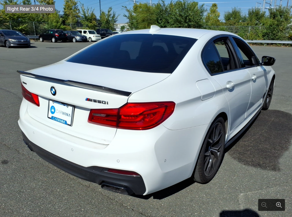 Used 2020 BMW M550i xDrive w/ Executive Package AWD/4WD image 4