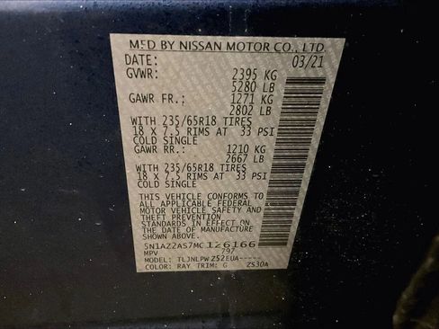 Used 2021 Nissan Murano S image 32