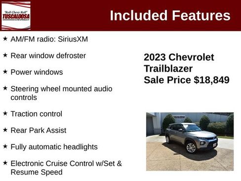Used 2023 Chevrolet TrailBlazer LS FWD image 12