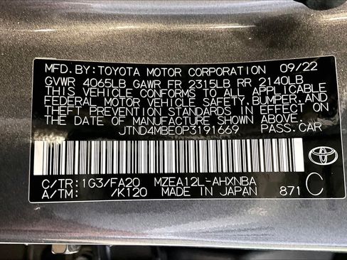 Used 2023 Toyota Corolla SE image 37