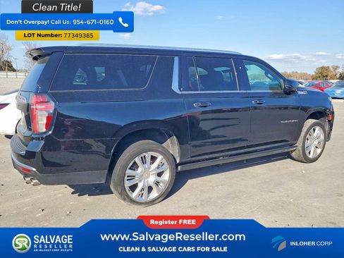 Used 2021 Chevrolet Suburban High Country w/ Premium Package image 4