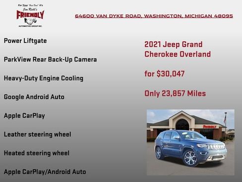 Used 2021 Jeep Grand Cherokee Overland image 10