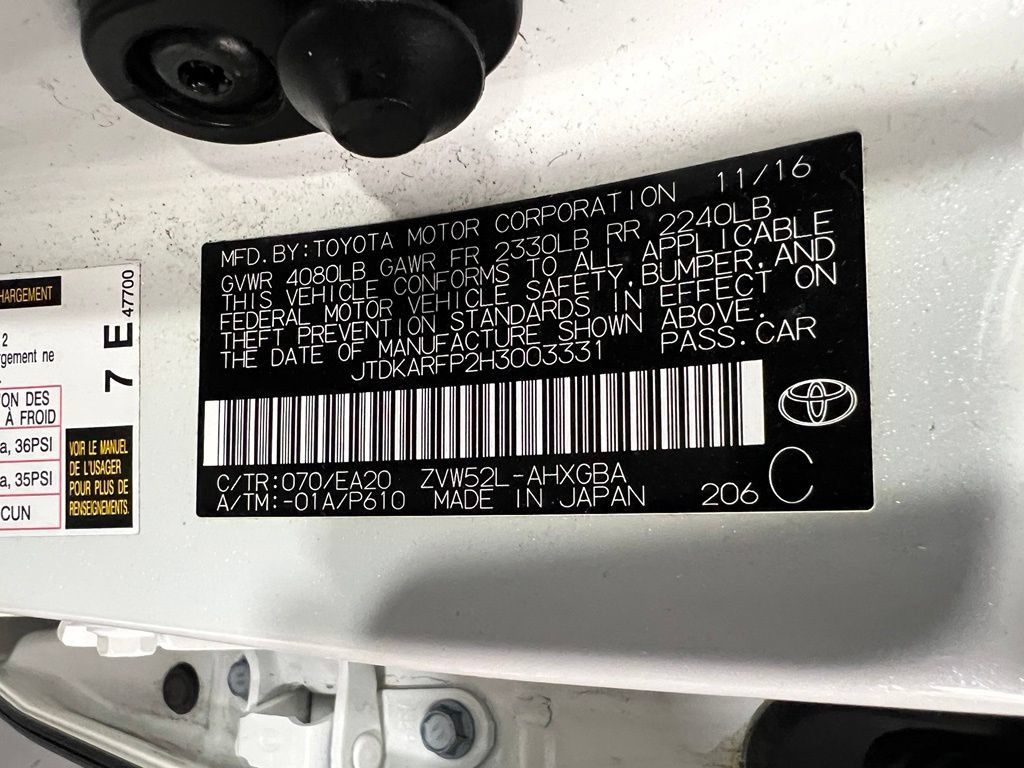 Certified 2017 Toyota Prius Prime Advanced FWD image 43