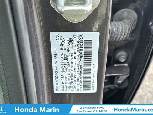 Used 2021 Honda Accord EX-L image 35
