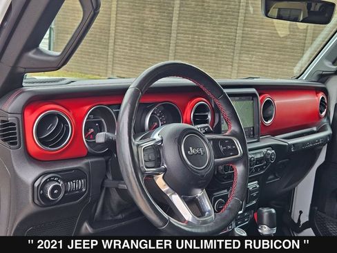 Used 2021 Jeep Wrangler Unlimited Rubicon AWD/4WD image 13