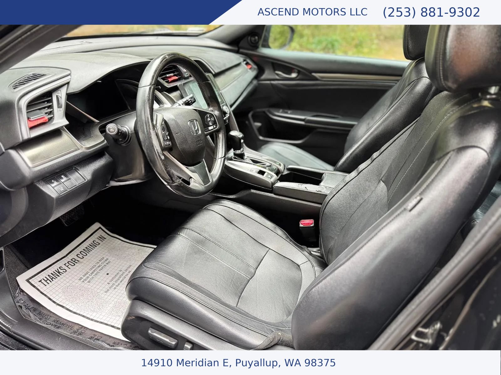 Used 2017 Honda Civic EX-L image 9