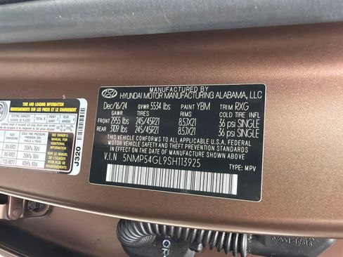 Certified 2025 Hyundai Santa Fe Calligraphy FWD image 36