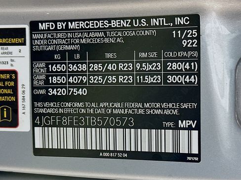 New 2026 Mercedes-Benz GLS 580 4MATIC image 35