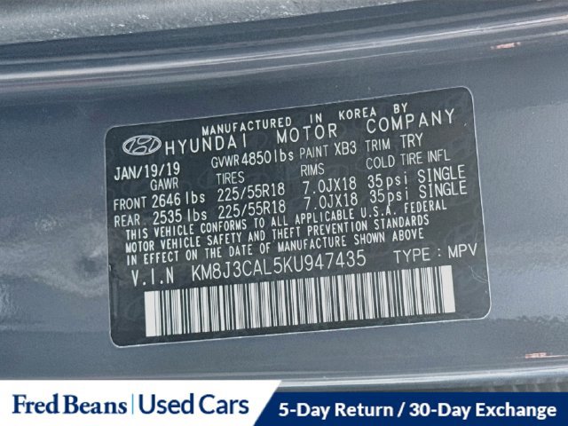 Used 2019 Hyundai Tucson Limited AWD/4WD image 38
