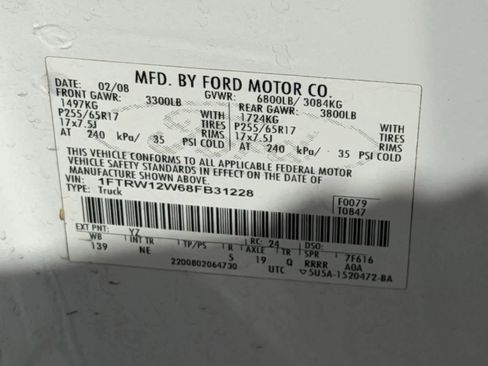 Used 2008 Ford F150 2WD SuperCrew image 30