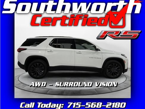 Used 2023 Chevrolet Traverse RS w/ LPO, Floor Liner Package AWD/4WD image 1