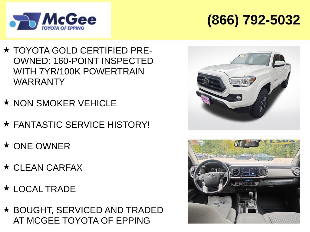 Certified 2023 Toyota Tacoma SR5 w/ Technology Package AWD/4WD image 8