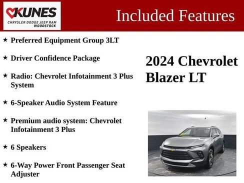 Used 2024 Chevrolet Blazer LT image 3