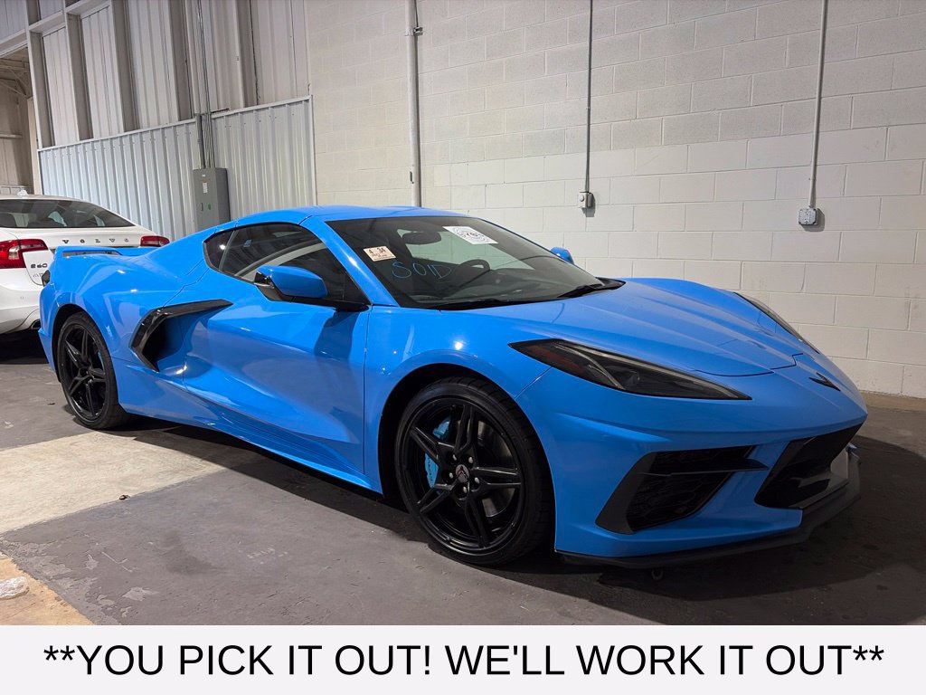 Used 2021 Chevrolet Corvette Stingray Coupe w/ Z51 Performance Package RWD 360° Tour