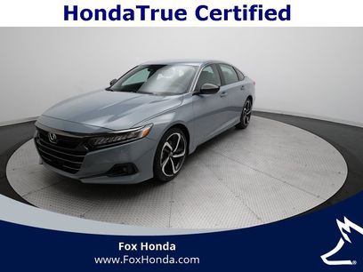 Certified 2022 Honda Accord Sport