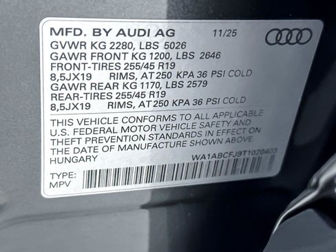 Certified 2026 Audi Q3 quattro 2.0T AWD/4WD image 28