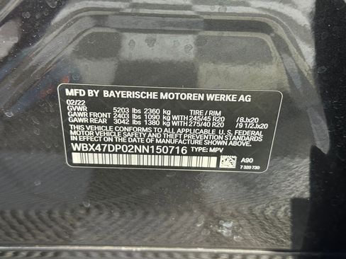 Used 2022 BMW X3 sDrive30i w/ M Sport Package 2 image 20